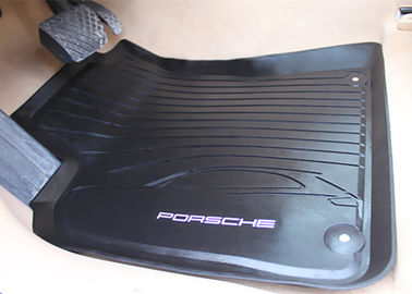 Chine Tapis de plancher de noir de PVC pour Porsche Macan 2014 2016, tapis de pied avec le logo original de style fournisseur