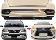Lexus Style Body Kits Front Bumper and Rear Bumper for Toyota Fortuner 2016 2018
