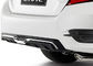 Kits automatiques Honda nouveaux 2016 civiques de corps de rechange 2018 fibres de carbone de diffuseur de pare-chocs arrière fournisseur