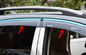 Pare-soleil 2012, déflecteurs de fenêtre de voiture de HONDA CR-V de vent de rayure d'équilibre d'acier inoxydable fournisseur